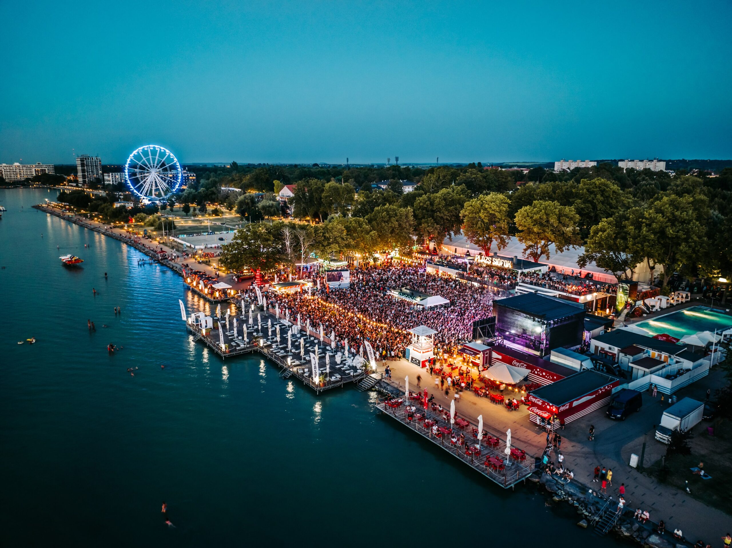 Plaża Plázs, Siófok