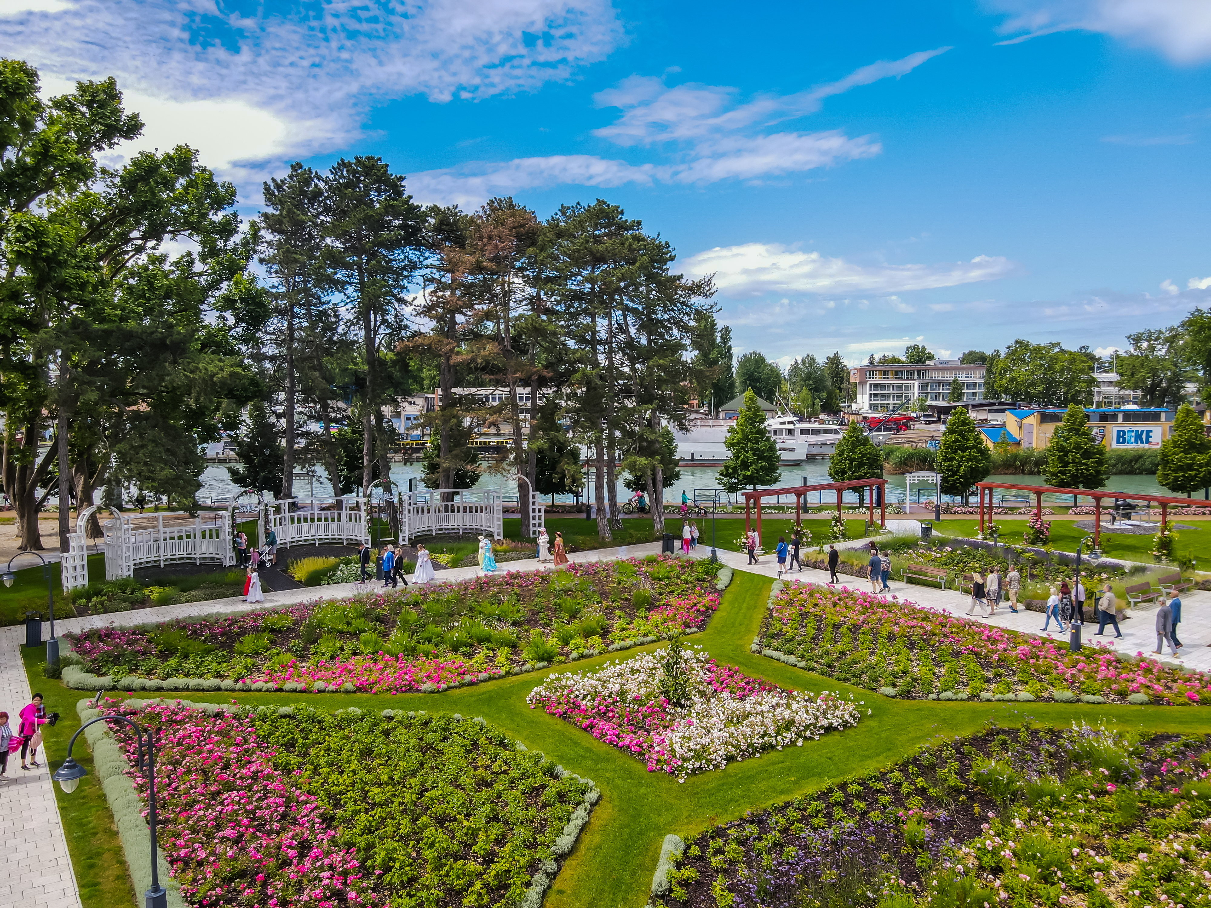 Rózsakert, centrum Siófok